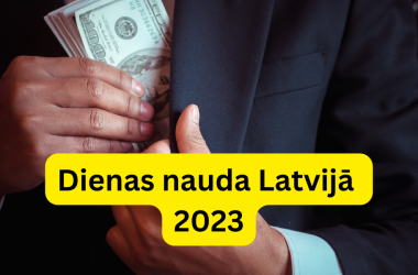 Dienas nauda Latvijā 2023