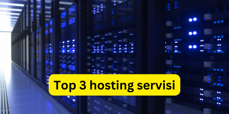 Top 3 hosting servisi